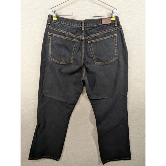 Calvin Klein Jeans Black Jeans Size 14 Bootcut -0424B181 - Picture 5 of 9